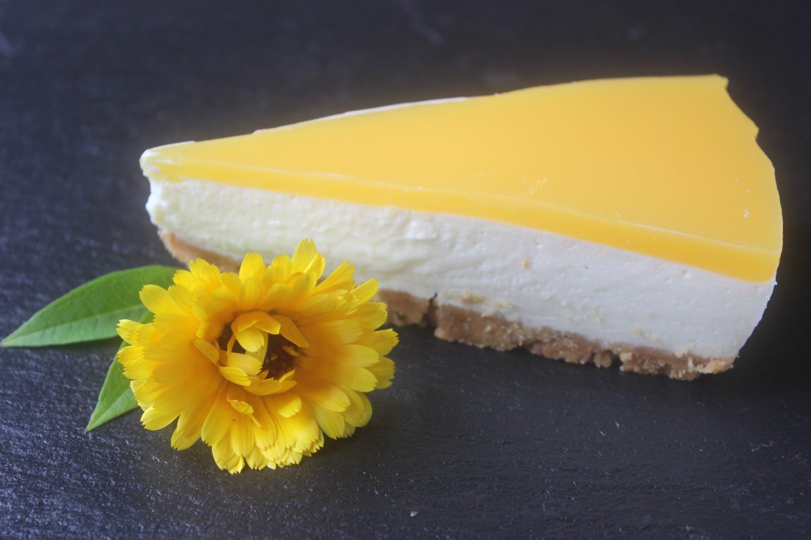 Orange cheese cake is one of the favorits.