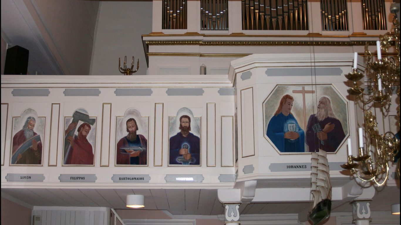Särkisalo Church organ