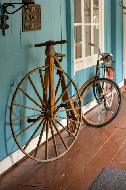 Meritalo Museum old bicycles