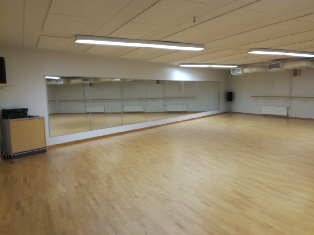 Halikon liikuntahallin peilisali