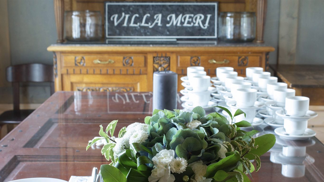 Villa Meri accomodates more than 80 people.