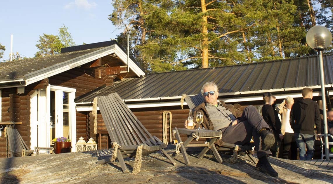 Saaristoravintola Nixor sijaitsee pienellä saarella eteläisessä Salossa