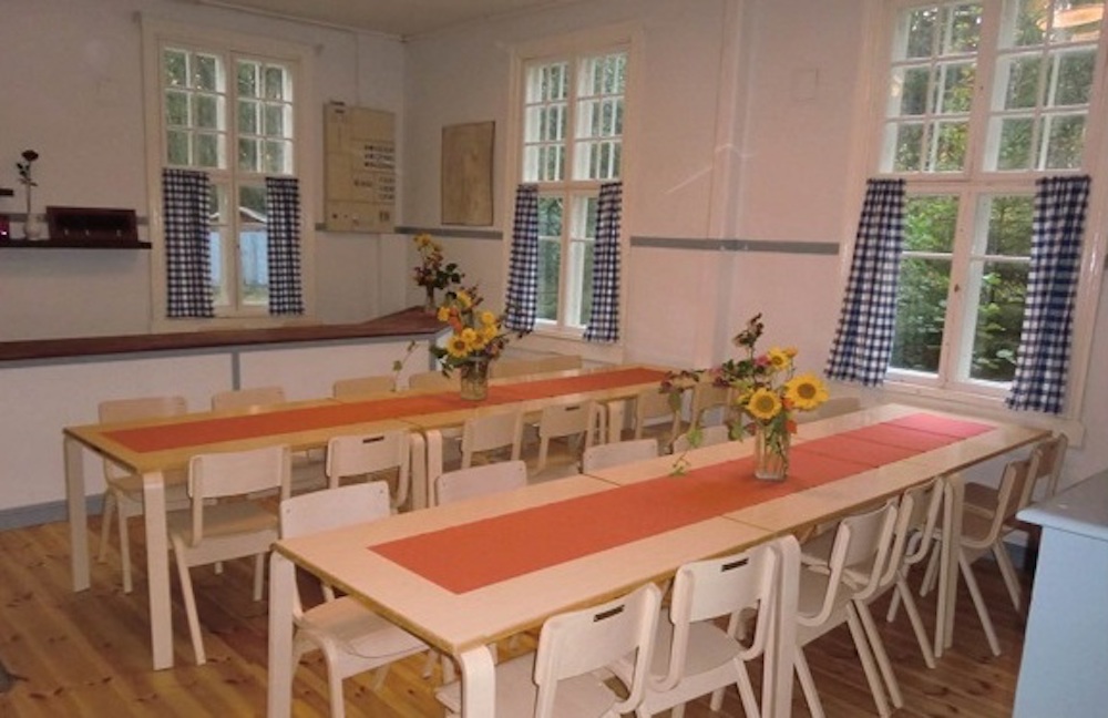 Matilda-talo sisältä - buffetti