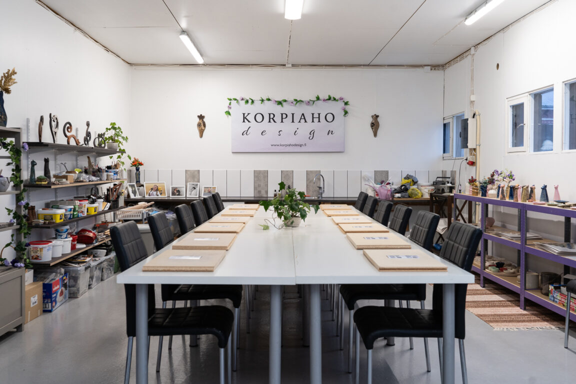 Korpiaho Design – keramiikkakurssit Salon maaseudulla